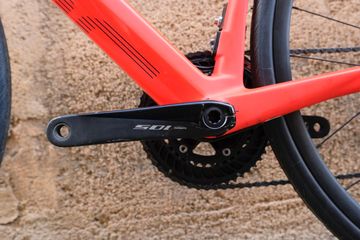 Used BMC Roadmachine AMP THREE 2023 2023 Road & Gravel, Red — image 10 of 12