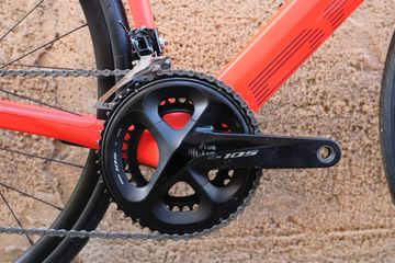 Used BMC Roadmachine AMP THREE 2023 2023 Road & Gravel, Red — image 9 of 12