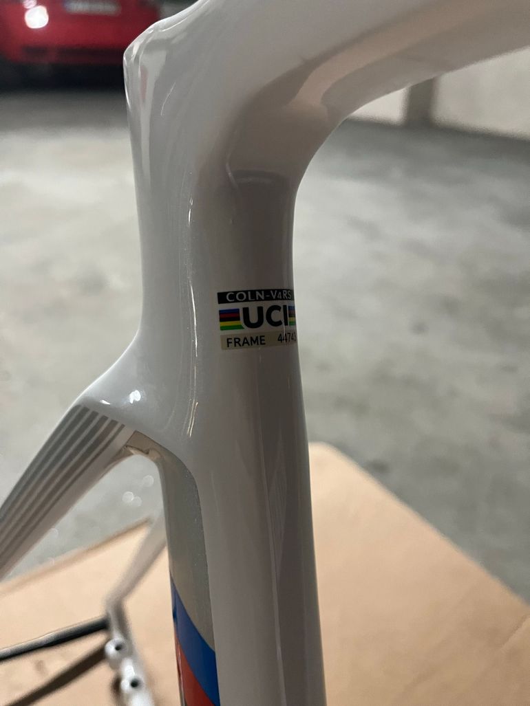 Colnago V4RS 2025 Road & Gravel usato, Bianco — immagine 9 di 15