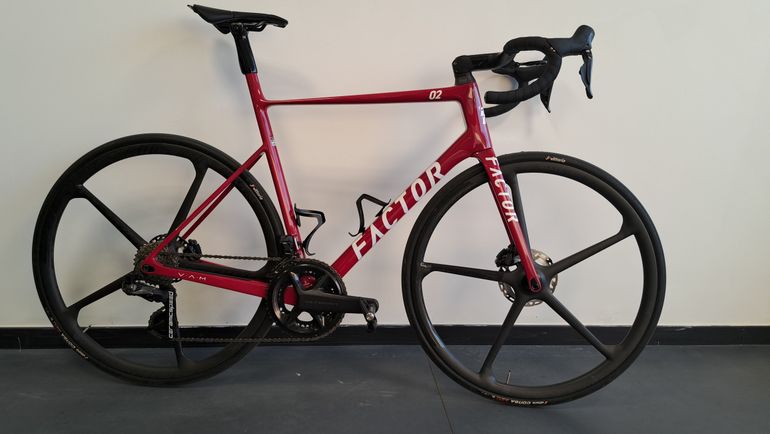 Used Factor O2 VAM Frameset 2025 Road & Gravel, Red — image 4 of 6