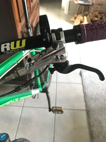 Used Stanton Switchback Shimano ZEE 2022 Mountainbike, Green, 27.5 (650B) — image 5 of 11