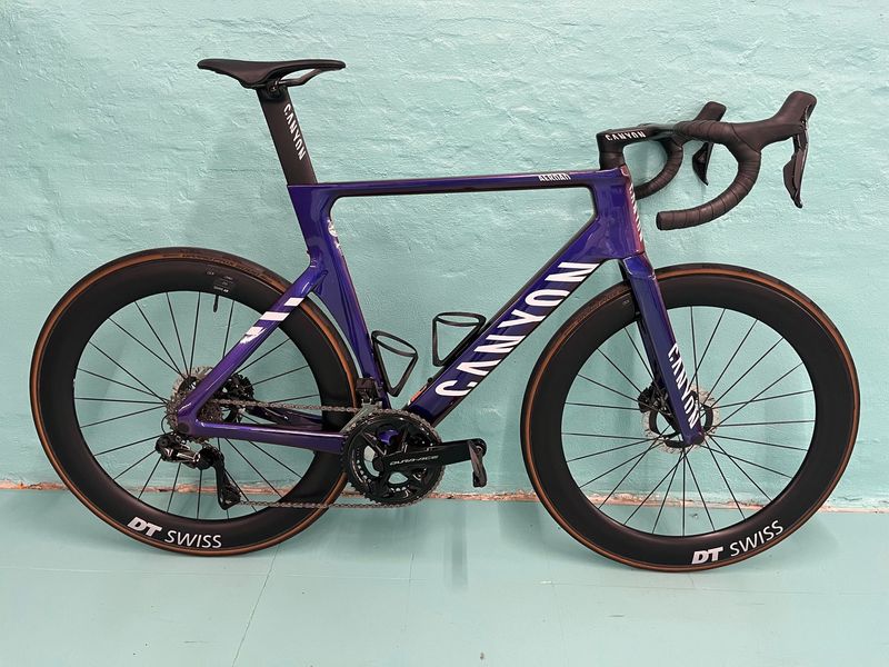 Used Canyon Aeroad CFR Di2 2024 2024 Road & Gravel, Purple — image 1 of 8