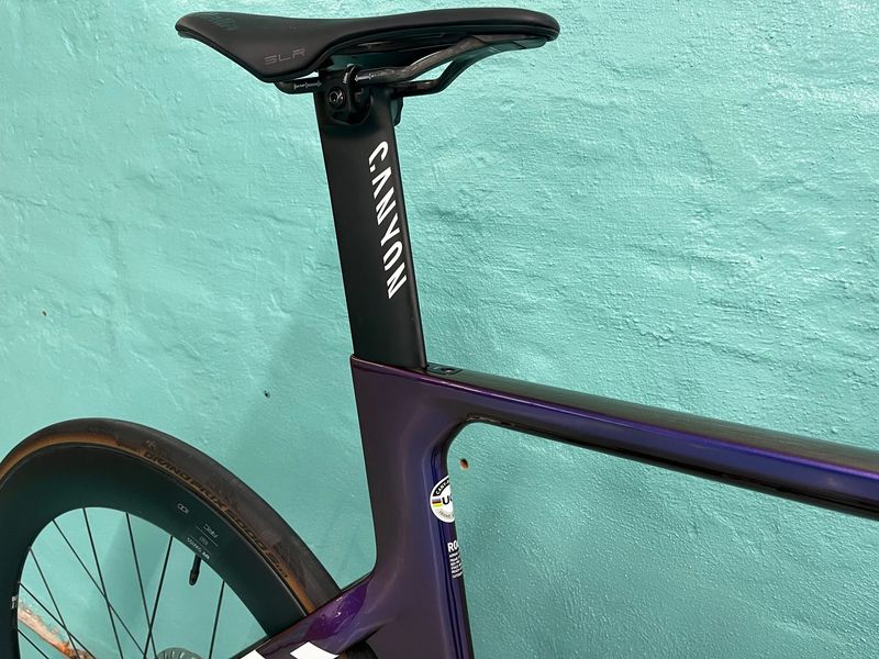 Used Canyon Aeroad CFR Di2 2024 2024 Road & Gravel, Purple — image 4 of 8