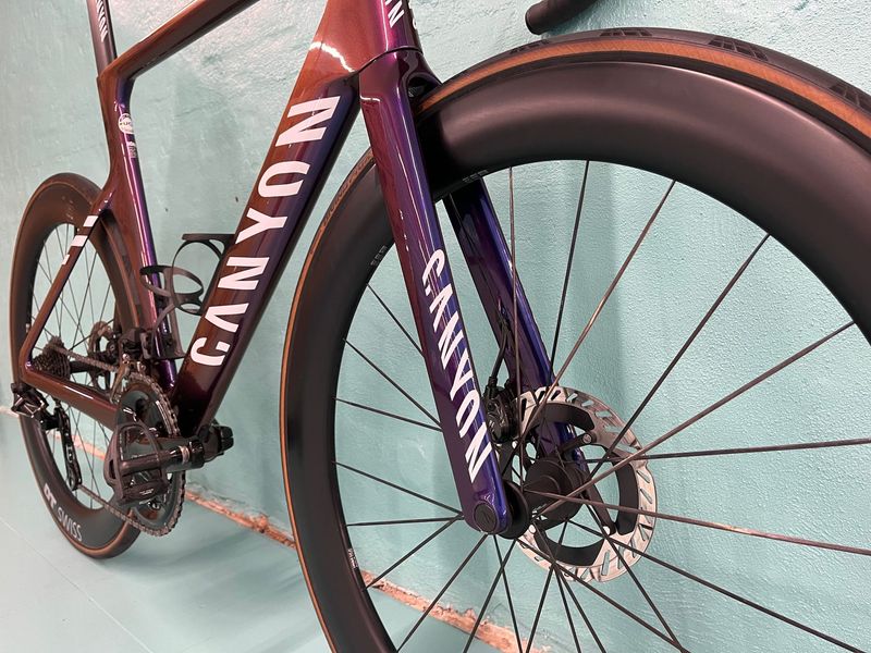 Used Canyon Aeroad CFR Di2 2024 2024 Road & Gravel, Purple — image 2 of 8