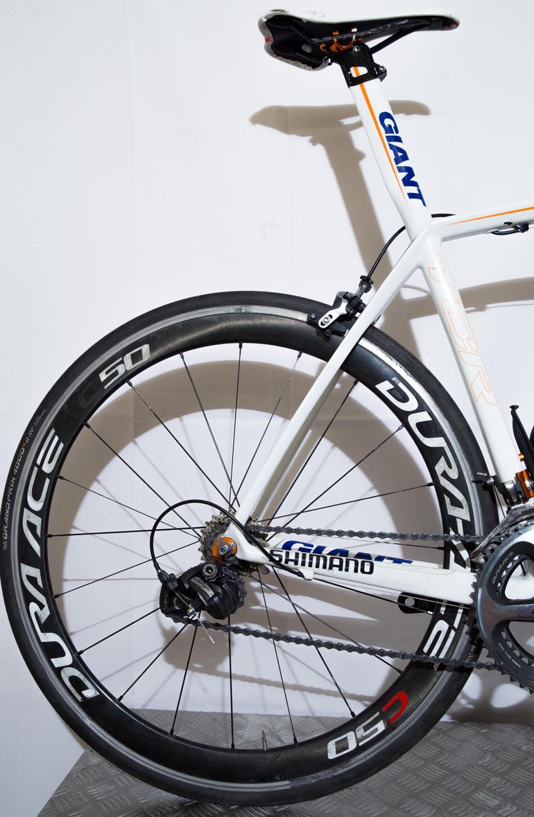 Used Giant Giant TCR Advanced SL Team Rabobank 2010 - Size L 2010 Road & Gravel, Weiß — image 6 of 6