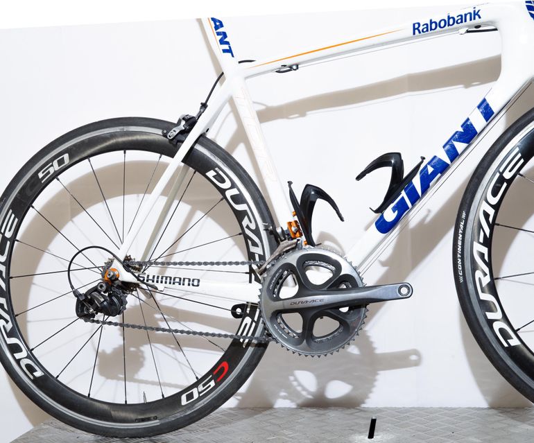 Used Giant Giant TCR Advanced SL Team Rabobank 2010 - Size L 2010 Road & Gravel, Weiß — image 2 of 6