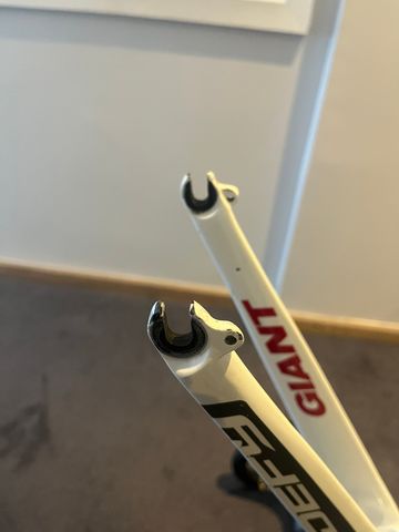 Used Giant Defy 3 2014 Frameset 2014 Road & Gravel, White — image 7 of 18