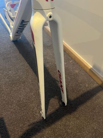 Used Giant Defy 3 2014 Frameset 2014 Road & Gravel, White — image 5 of 18