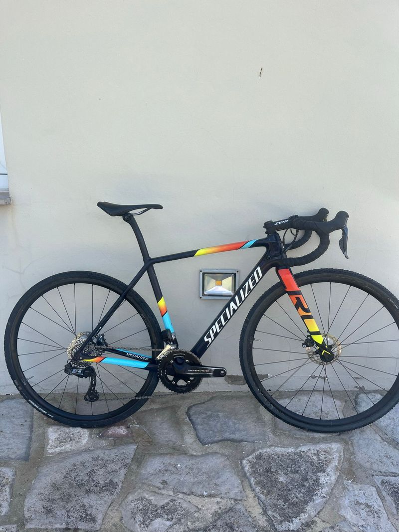 Used Specialized Crux Shimano GRX Di2 2020 Road & Gravel, Blue — image 1 of 9
