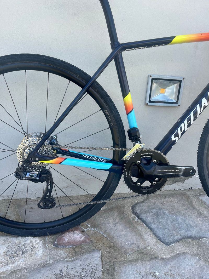 Used Specialized Crux Shimano GRX Di2 2020 Road & Gravel, Blue — image 2 of 9