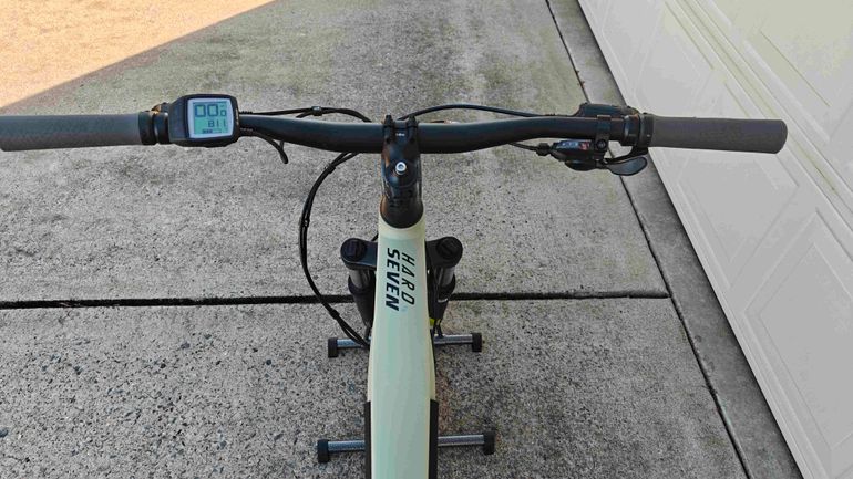 Used Haibike Hardseven Shimano Alivio 2021 Mountainbike, Green — image 6 of 16