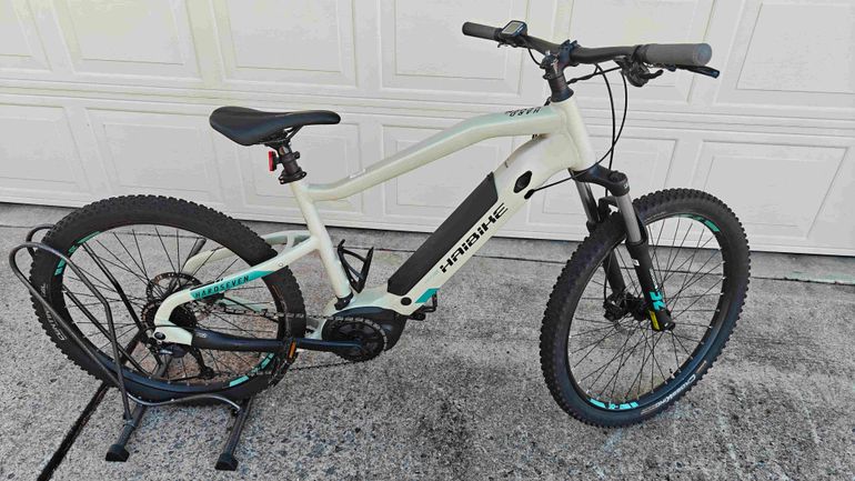 Used Haibike Hardseven Shimano Alivio 2021 Mountainbike, Green — image 13 of 16