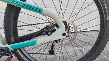 Used Haibike Hardseven Shimano Alivio 2021 Mountainbike, Green — image 3 of 16