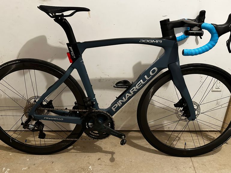 Used Pinarello DOGMA F12 SUPER RECORD EPS Disc 2022 2022 Road & Gravel, Blue — image 1 of 3