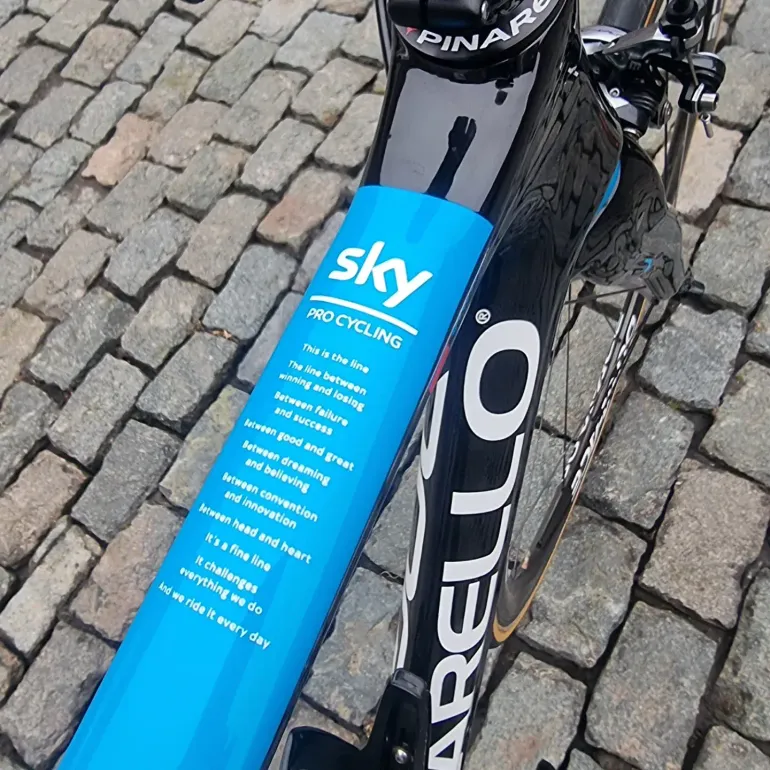 Used Pinarello Painrello DOGMA 2 - Team Sky - Rigoberto Uran 2012 Road & Gravel, Schwarz — image 9 of 9