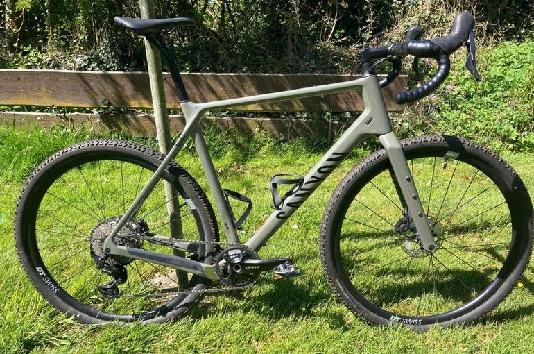 Used Canyon Grizl Shimano GRX 2024 Road & Gravel, Green — image 2 of 5