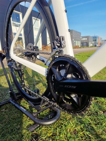 Used Isaac Boson Mineral White 2026 Road & Gravel, Weiß — image 6 of 7