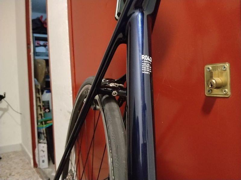 Used Canyon Ultimate CF SL 8.0 2020 Frameset 2020 Road & Gravel, Blue — image 5 of 7
