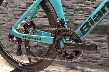 Used Bianchi Oltre Comp Ultegra Di2 2026 Road & Gravel, Green — image 9 of 9