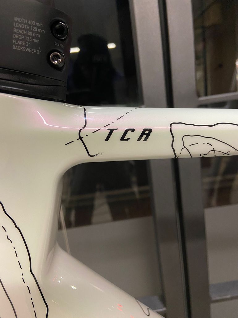 Used Giant Giant TCR Advanced SL Terrain Tracker Frameset Frameset 2026 Road & Gravel, White — image 5 of 11