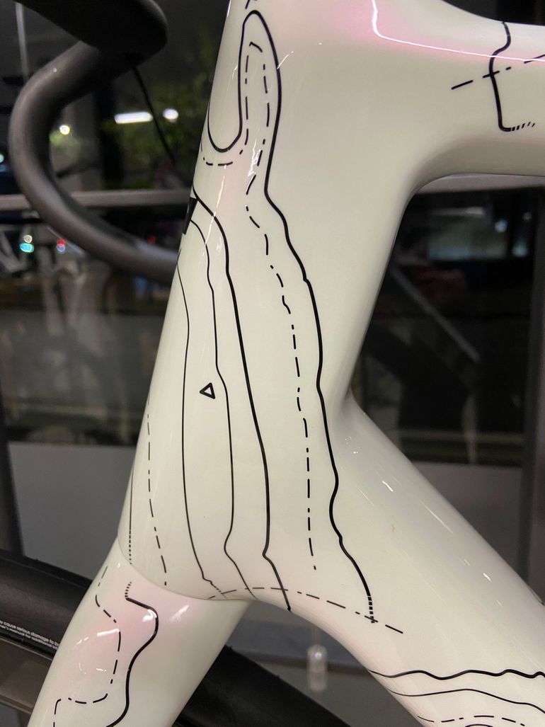 Used Giant Giant TCR Advanced SL Terrain Tracker Frameset Frameset 2026 Road & Gravel, White — image 3 of 11