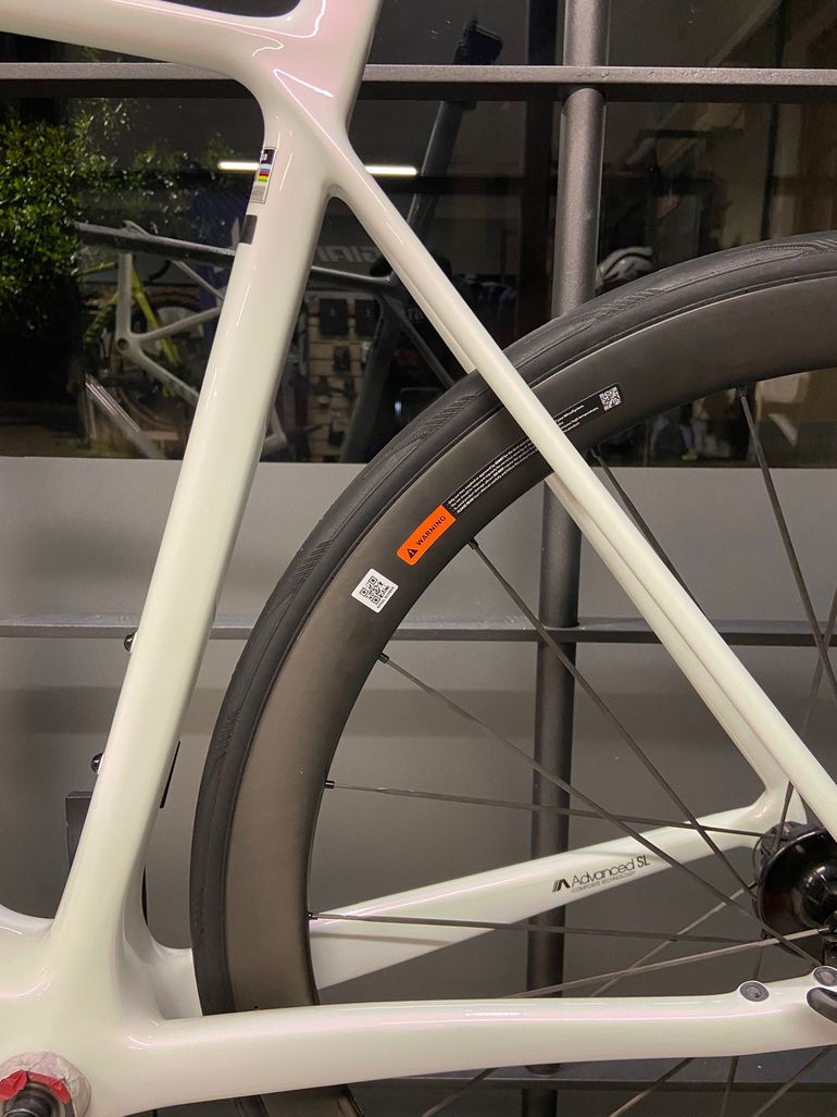 Used Giant Giant TCR Advanced SL Terrain Tracker Frameset Frameset 2026 Road & Gravel, White — image 7 of 11