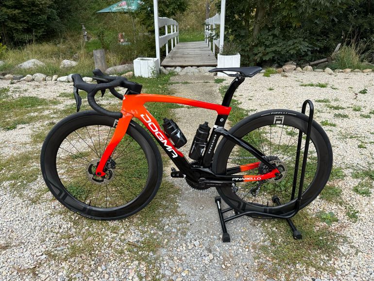 Used Pinarello DOGMA F DURA ACE Di2 2025 Frameset 2025 Road & Gravel, Orange — image 4 of 14