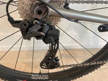 Used Moots 2021 Moots Routt 45 Ti Frame 2025 Shimano GRX 12 Sp. Mechanical Group 2021 Road & Gravel, Light Gray — image 6 of 13