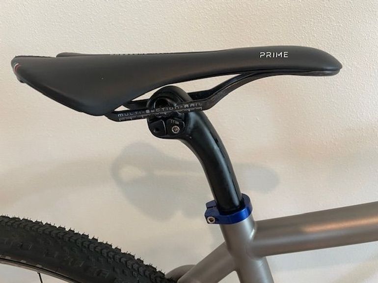 Used Moots 2021 Moots Routt 45 Ti Frame 2025 Shimano GRX 12 Sp. Mechanical Group 2021 Road & Gravel, Light Gray — image 10 of 13