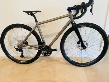 Moots, 2021 Moots Routt 45 Ti Frame 2025 Shimano GRX 12 Sp. Mechanical Group