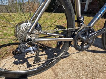 Used Litespeed Ultimate Disc Ultegra Di2 12 Spd 2024 2024 Road & Gravel, Light Gray — image 4 of 6