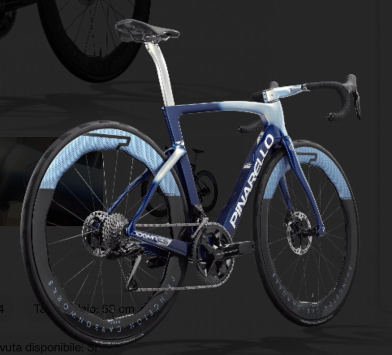 Used Pinarello DOGMA F EDIZIONE SPECIALE 2025 Frameset 2025 Road & Gravel — image 3 of 9