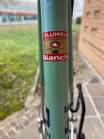 Used Bianchi Columbus SBX 1991 Reparto Corse Con Gruppo Campagnolo 1991 Road & Gravel, Green — image 5 of 25