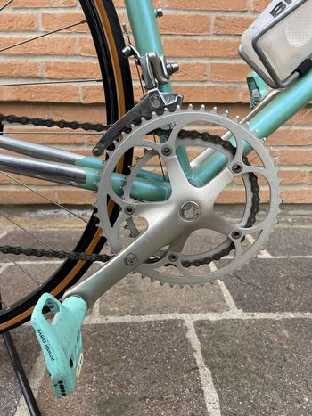 Used Bianchi Columbus SBX 1991 Reparto Corse Con Gruppo Campagnolo 1991 Road & Gravel, Green — image 14 of 25