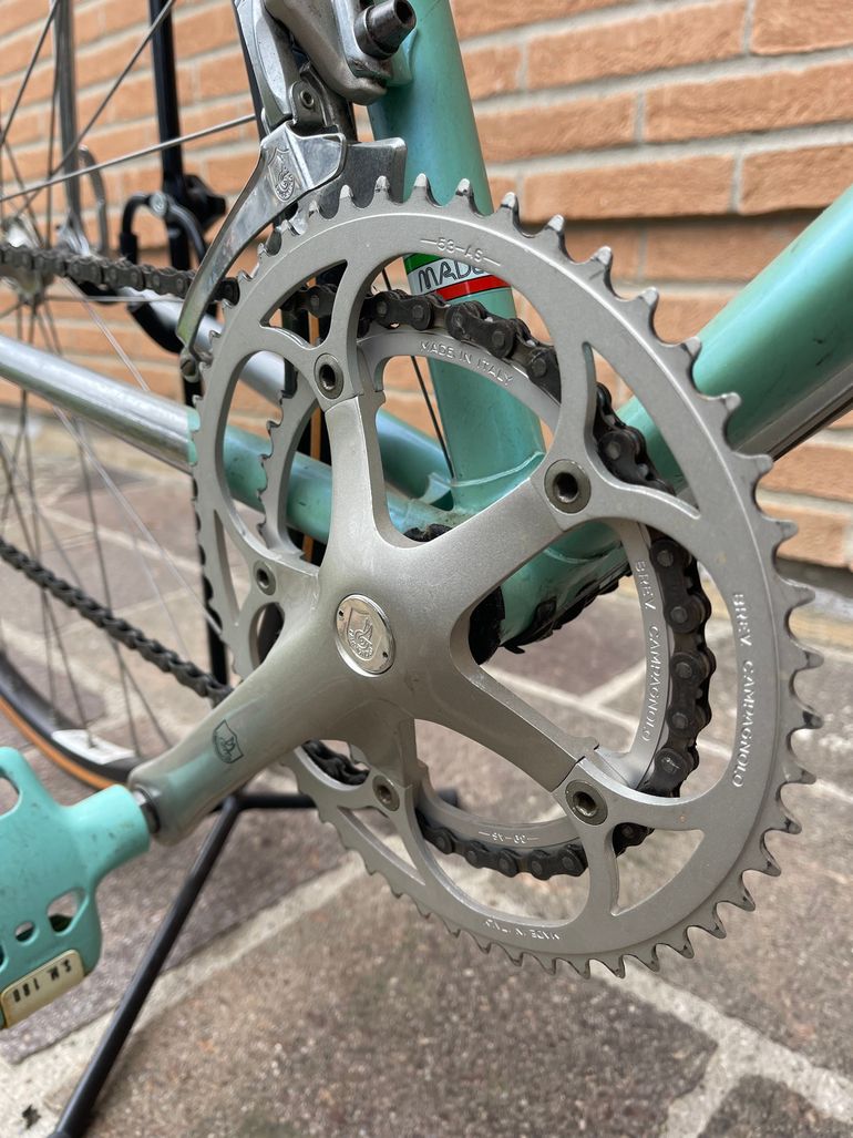 Used Bianchi Columbus SBX 1991 Reparto Corse Con Gruppo Campagnolo 1991 Road & Gravel, Green — image 2 of 25