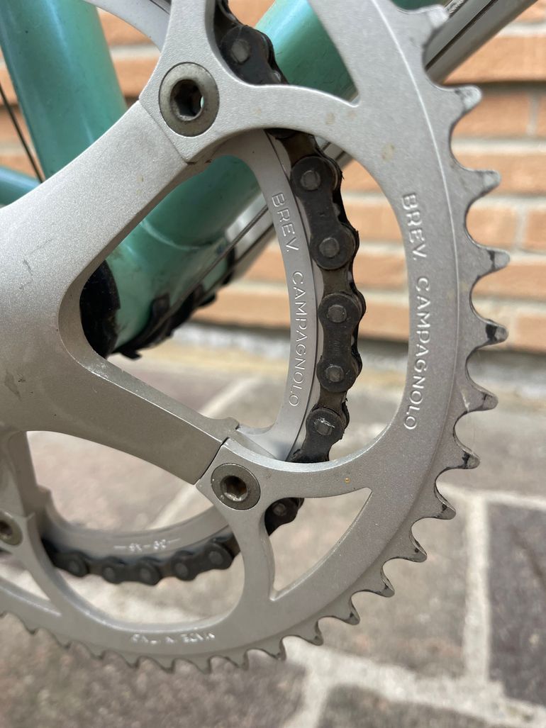 Used Bianchi Columbus SBX 1991 Reparto Corse Con Gruppo Campagnolo 1991 Road & Gravel, Green — image 6 of 25