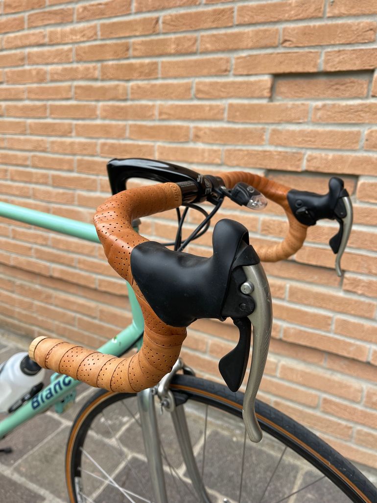 Used Bianchi Columbus SBX 1991 Reparto Corse Con Gruppo Campagnolo 1991 Road & Gravel, Green — image 8 of 25