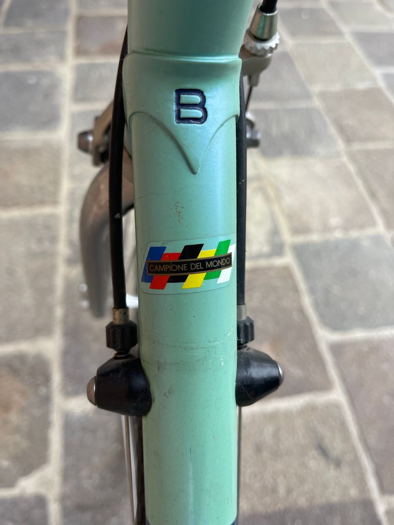 Used Bianchi Columbus SBX 1991 Reparto Corse Con Gruppo Campagnolo 1991 Road & Gravel, Green — image 12 of 25