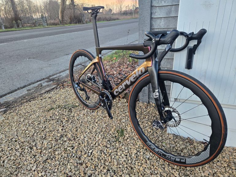 Used Cervélo S5 L-TWOO RX 2025 Road & Gravel, Purple — image 3 of 5