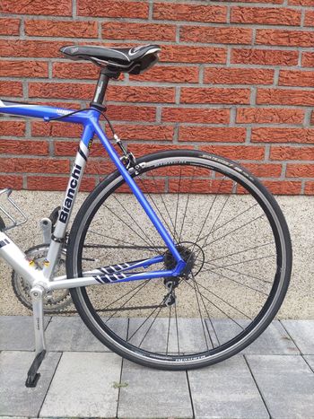Used Bianchi Via Nirone 7 2009 Road & Gravel, Blue — image 4 of 15