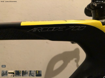 Lapierre AIRCODE SL 700 2020 Road & Gravel usato, Nero — immagine 2 di 6