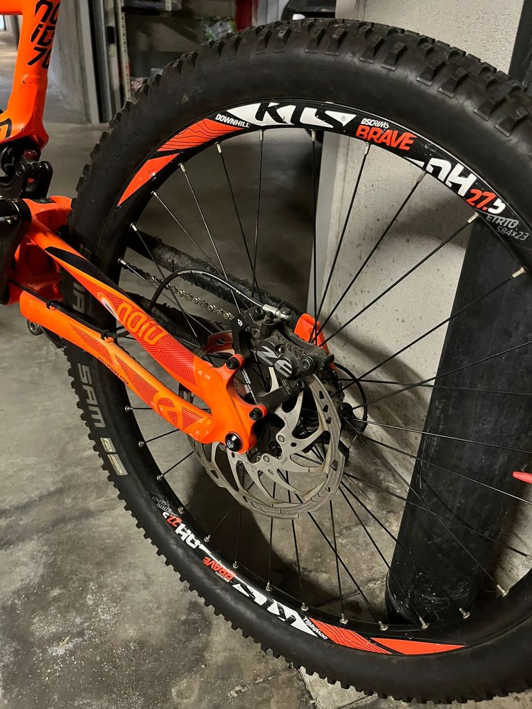Used Kellys NOID 70 27.5" 2021 2021 Mountainbike, Arancione — image 9 of 11