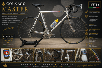Colnago, Colnago Master | Acero Columbus Gilco | Talla 55-56 (c-t) 1990-1992