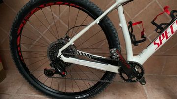 Specialized Stumpjumper SRAM X01 Eagle 2013 Mountainbike usato, Bianco — immagine 2 di 14