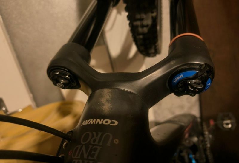 Used Conway WME 2021 Mountainbike, Black — image 10 of 11
