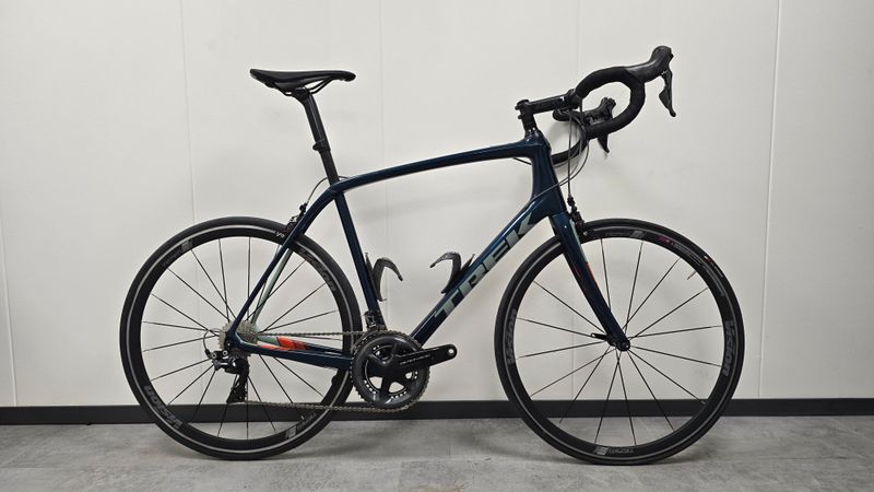 Used Trek Domane SL 8 2017 2017 Road & Gravel, Blue — image 1 of 9