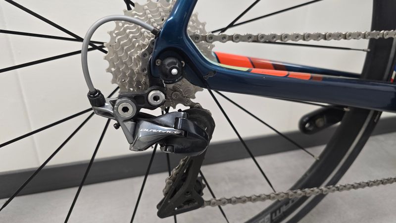 Used Trek Domane SL 8 2017 2017 Road & Gravel, Blue — image 2 of 9