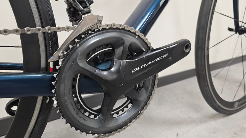 Used Trek Domane SL 8 2017 2017 Road & Gravel, Blue — image 3 of 9