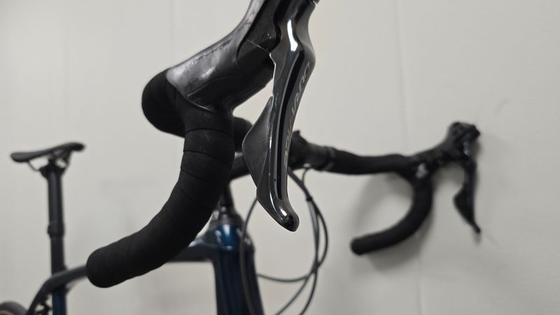 Used Trek Domane SL 8 2017 2017 Road & Gravel, Blue — image 6 of 9