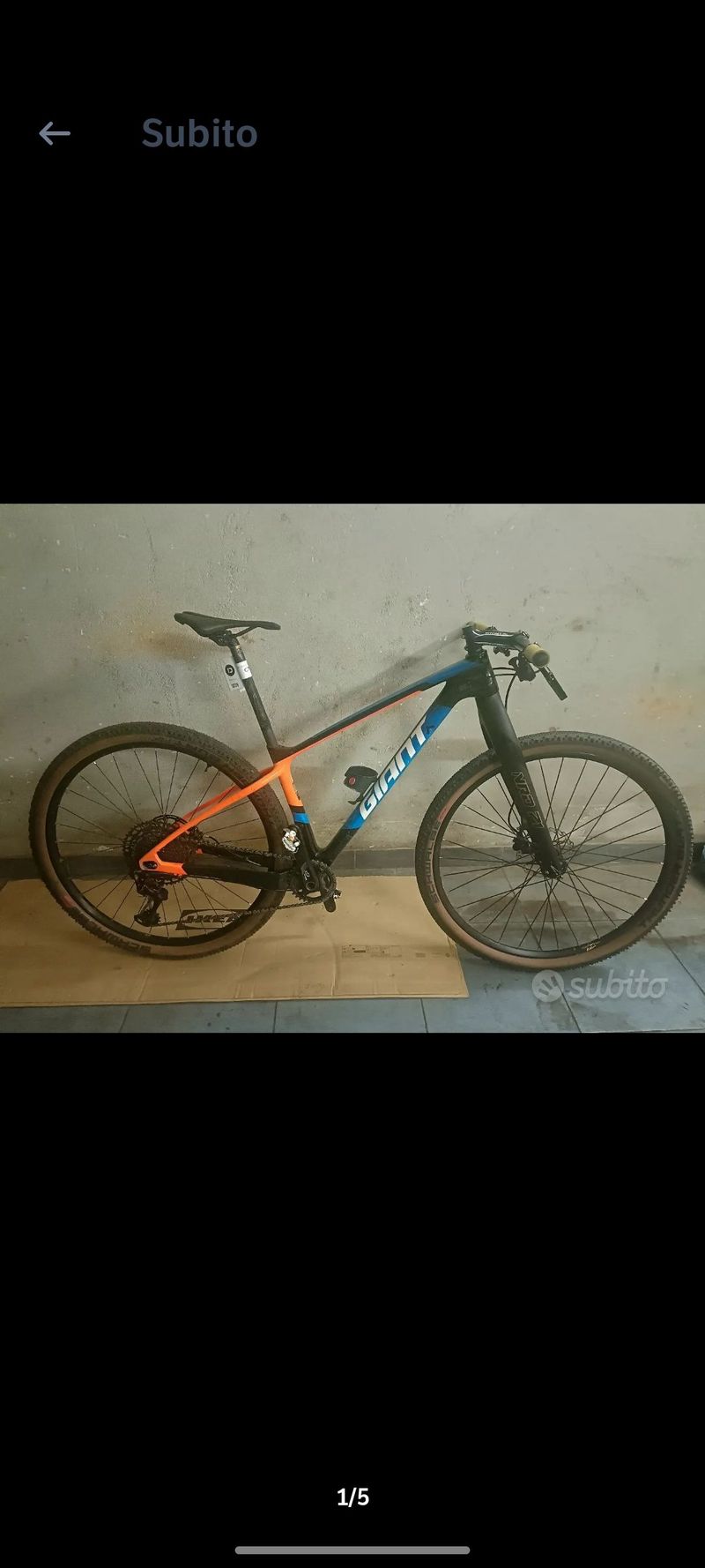 Used Giant Xtc SRAM X01 Eagle 2020 MTB